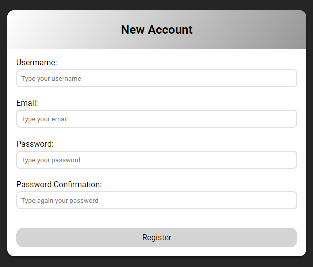 Form with Validations